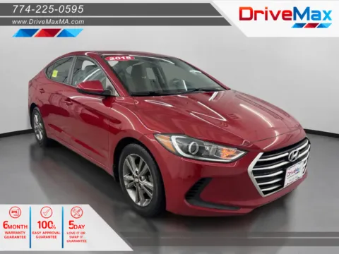 Red 2018 Hyundai Elantra SEL Sedan 4D for sale in West Bridgewater, MA