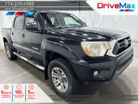 Black 2015 Toyota Tacoma Double Cab PreRunner Pickup 4D 5 ft for sale in West Bridgewater, MA