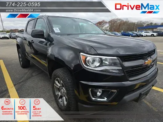 Black 2018 Chevrolet Colorado Crew Cab Z71 Pickup 4D 5 ft for sale in West Bridgewater, MA