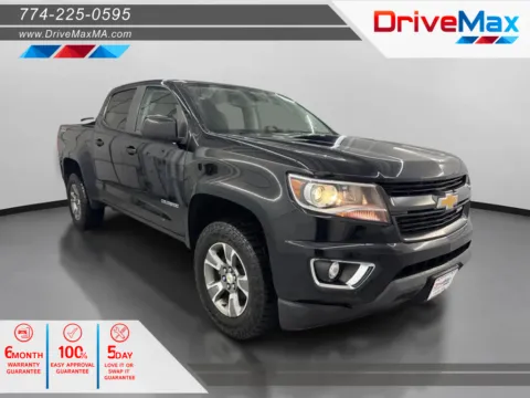 Black 2018 Chevrolet Colorado Crew Cab Z71 Pickup 4D 5 ft for sale in West Bridgewater, MA