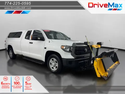 White 2019 Toyota Tundra Double Cab SR Pickup 4D 8 ft for sale in West Bridgewater, MA
