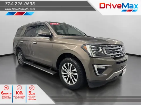 Beige 2018 Ford Expedition Limited Sport Utility 4D for sale in West Bridgewater, MA
