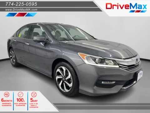 Gray 2017 Honda Accord EX-L Sedan 4D for sale in West Bridgewater, MA