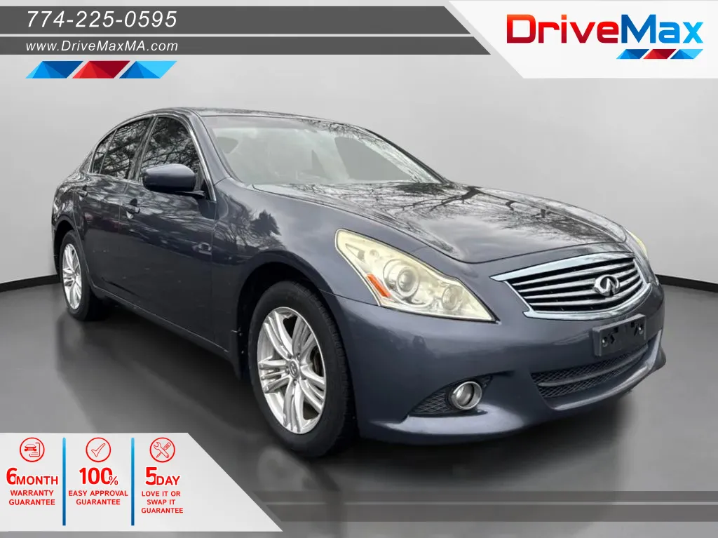 Blue 2011 INFINITI G 25x Sedan 4D for sale in West Bridgewater, MA