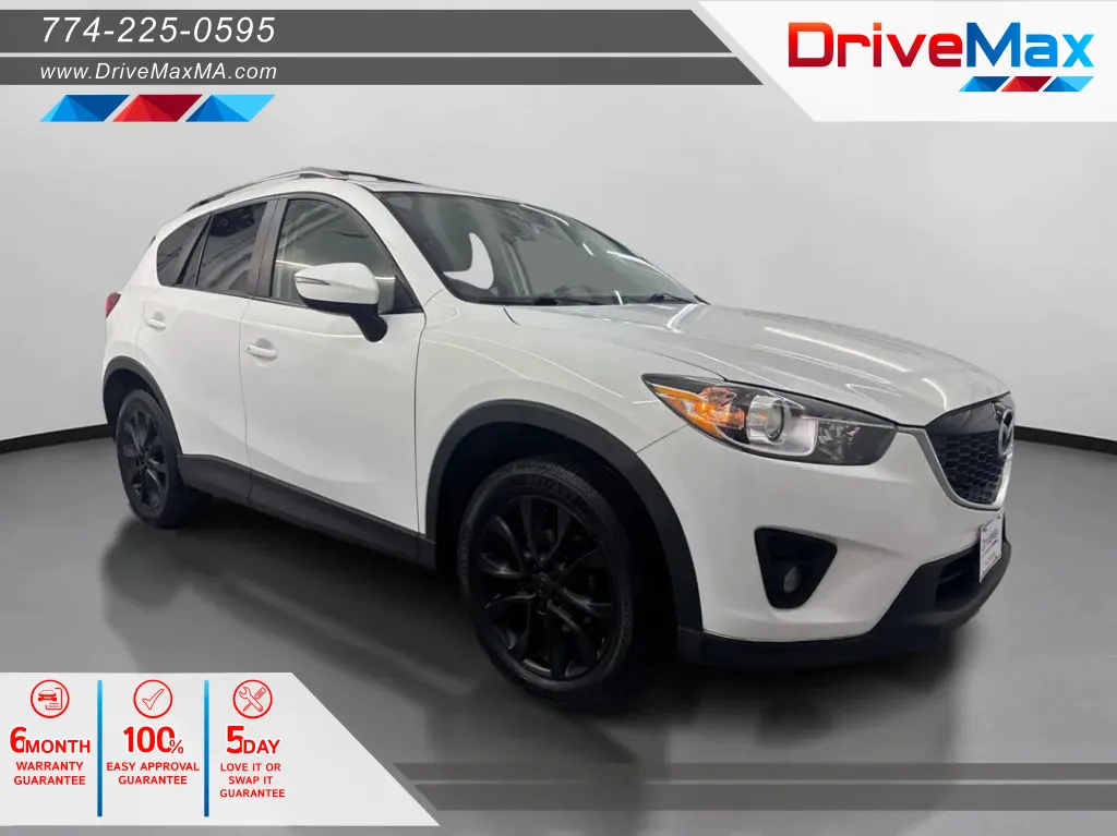 Blue 2015 MAZDA CX-5 Grand Touring Sport Utility 4D for sale in West Bridgewater, MA
