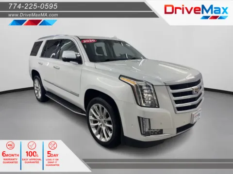 White 2020 Cadillac Escalade Luxury Sport Utility 4D for sale in West Bridgewater, MA