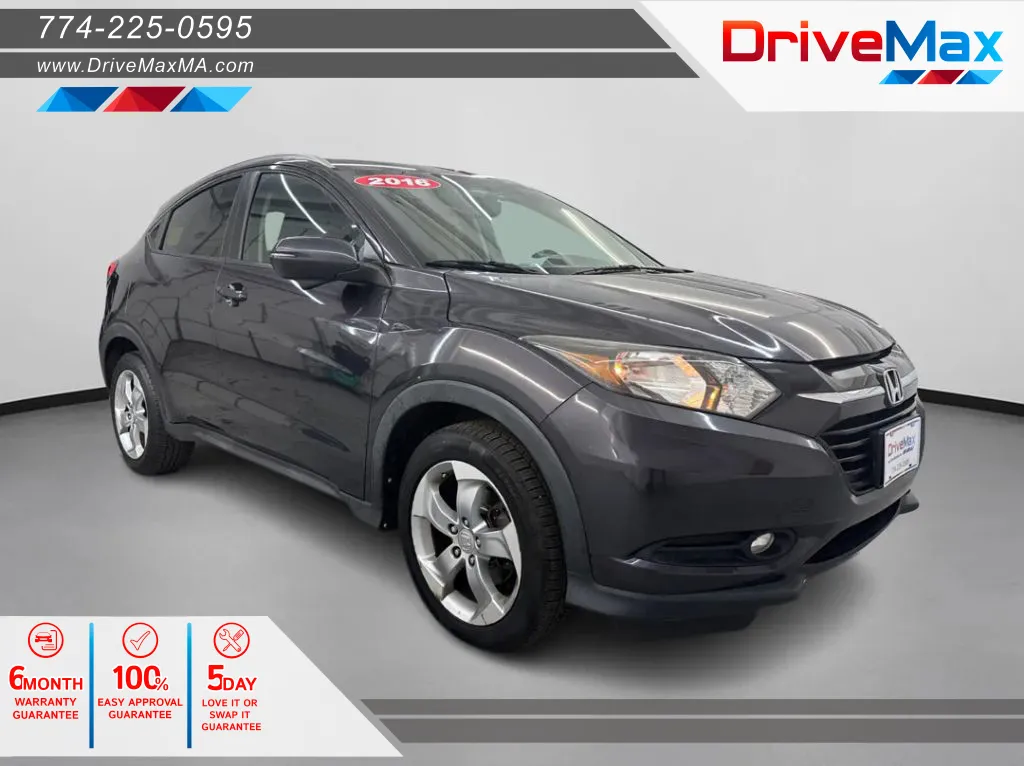 Red 2016 Honda HR-V EX-L Sport Utility 4D for sale in West Bridgewater, MA