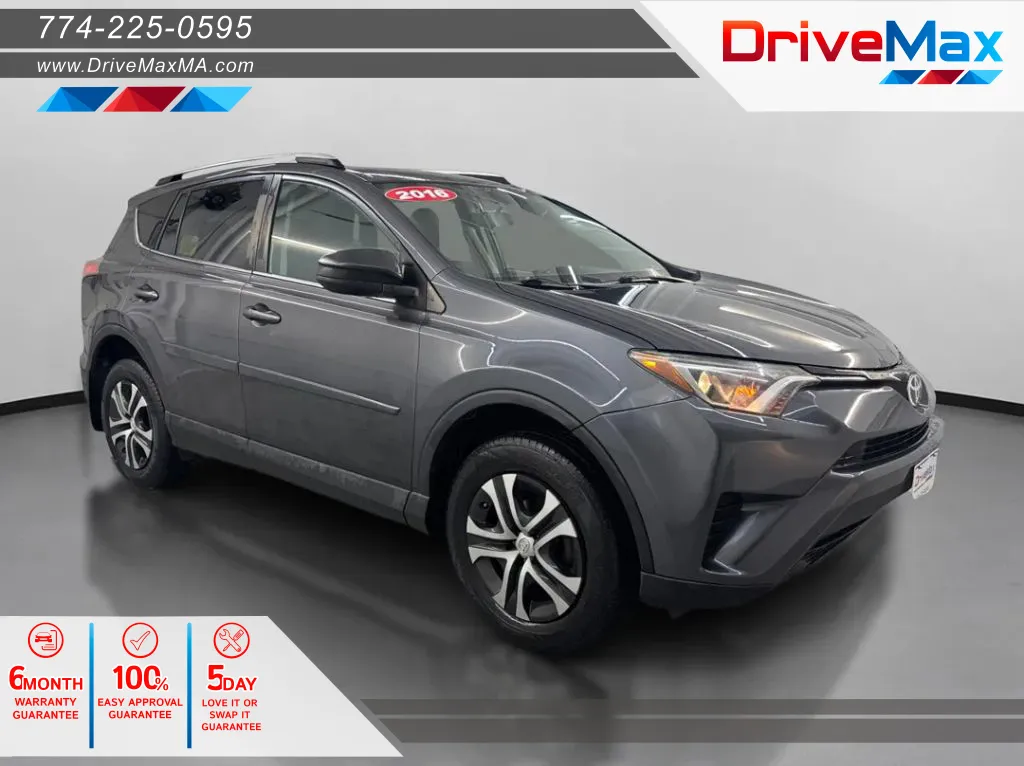 Red 2016 Toyota RAV4 LE Sport Utility 4D for sale in West Bridgewater, MA