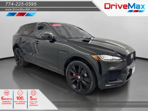 Black 2020 Jaguar F-PACE S Sport Utility 4D for sale in West Bridgewater, MA