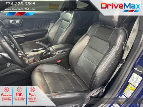 Blue 2019 Ford Mustang GT Premium Coupe 2D for sale in West Bridgewater, MA