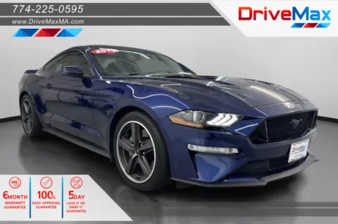 Blue 2019 Ford Mustang GT Premium Coupe 2D for sale in West Bridgewater, MA