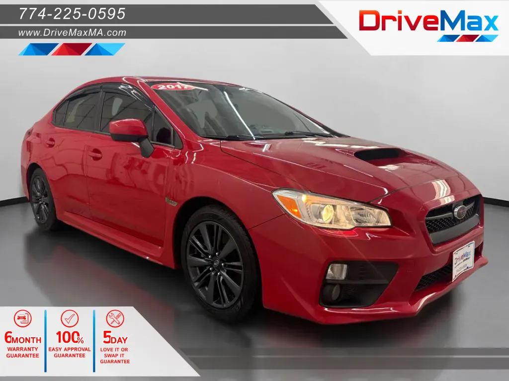 Red 2017 Subaru WRX Sedan 4D for sale in West Bridgewater, MA