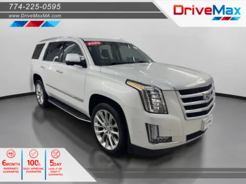 White 2020 Cadillac Escalade Luxury Sport Utility 4D for sale in West Bridgewater, MA