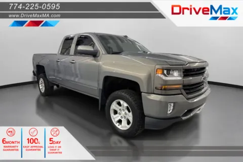Gray 2017 Chevrolet Silverado 1500 Double Cab Z71 LT Pickup 4D 6 1/2 ft for sale in West Bridgewater, MA
