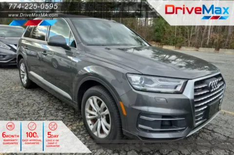 Gray 2018 Audi Q7 3.0T Premium Plus Sport Utility 4D for sale in West Bridgewater, MA