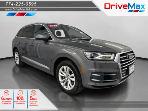 Gray 2018 Audi Q7 3.0T Premium Plus Sport Utility 4D for sale in West Bridgewater, MA
