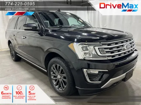 Black 2019 Ford Expedition MAX Limited Sport Utility 4D for sale in West Bridgewater, MA