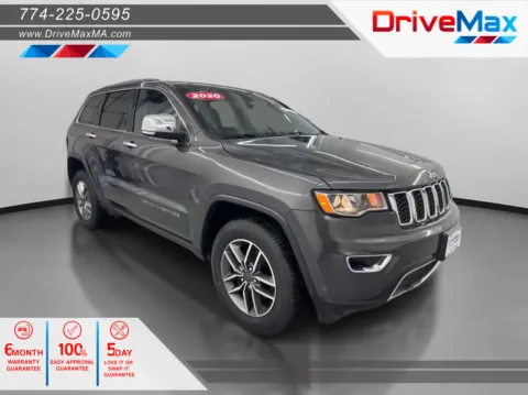 Gray 2020 Jeep Grand Cherokee Limited Sport Utility 4D for sale in West Bridgewater, MA