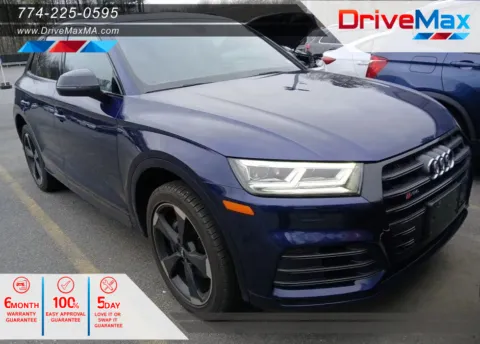 Blue 2020 Audi SQ5 Premium Plus Sport Utility 4D for sale in West Bridgewater, MA