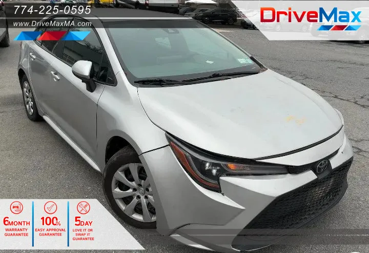 Gray 2021 Toyota Corolla LE Sedan 4D for sale in West Bridgewater, MA