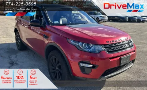 Red 2019 Land Rover Discovery Sport HSE Sport Utility 4D for sale in West Bridgewater, MA