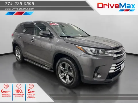 Gray 2018 Toyota Highlander Limited Sport Utility 4D for sale in West Bridgewater, MA