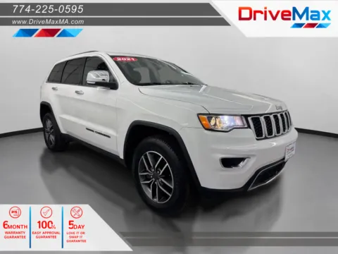 Silver 2021 Jeep Grand Cherokee Limited Sport Utility 4D for sale in West Bridgewater, MA