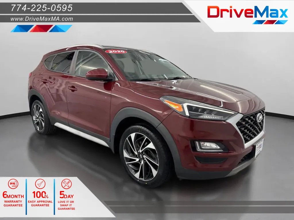 Black 2020 Hyundai Tucson Sport SUV 4D for sale in West Bridgewater, MA