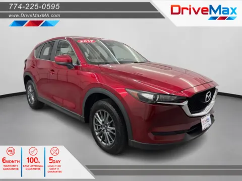 Red 2017 MAZDA CX-5 Touring Sport Utility 4D for sale in West Bridgewater, MA