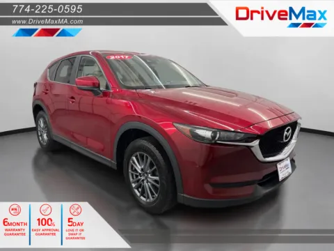 Red 2017 MAZDA CX-5 Touring Sport Utility 4D for sale in West Bridgewater, MA