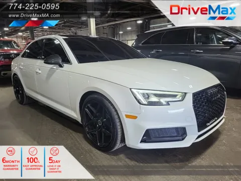 White 2018 Audi S4 Premium Plus Sedan 4D for sale in West Bridgewater, MA