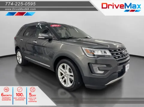 Blue 2017 Ford Explorer Limited Sport Utility 4D for sale in West Bridgewater, MA