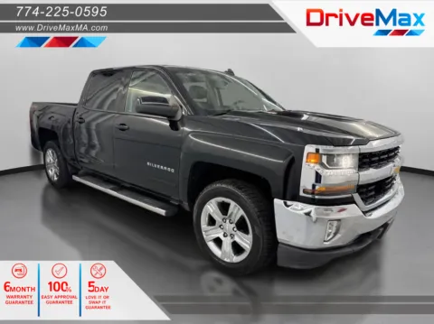 Red 2016 Chevrolet Silverado 1500 Crew Cab LT Pickup 4D 5 3/4 ft for sale in West Bridgewater, MA