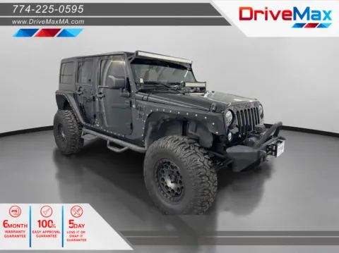 Gray 2015 Jeep Wrangler Unlimited Sport S SUV 4D for sale in West Bridgewater, MA
