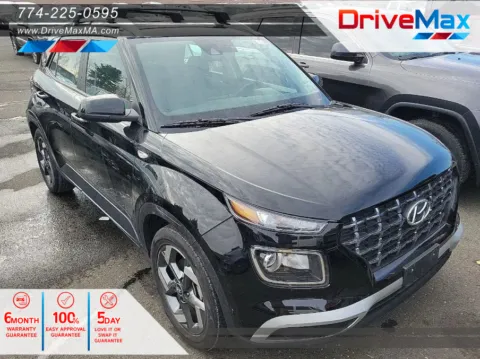 Black 2022 Hyundai Venue SEL Sport Utility 4D for sale in West Bridgewater, MA