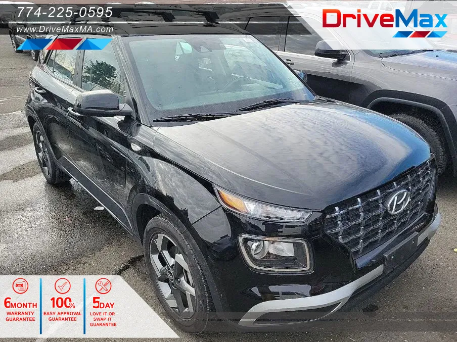 Black 2022 Hyundai Venue SEL Sport Utility 4D for sale in West Bridgewater, MA