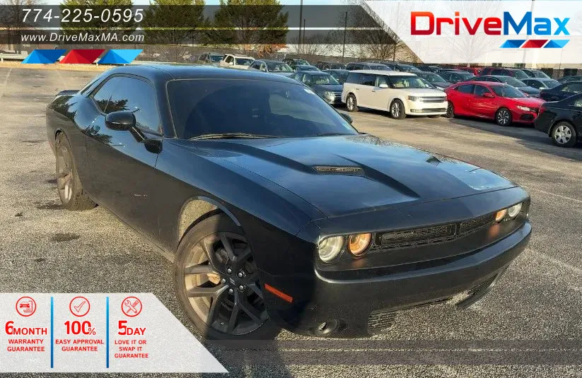 Black 2022 Dodge Challenger SXT Coupe 2D for sale in West Bridgewater, MA