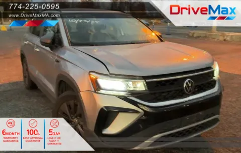 Silver 2022 Volkswagen Taos S 4MOTION Sport Utility 4D for sale in West Bridgewater, MA