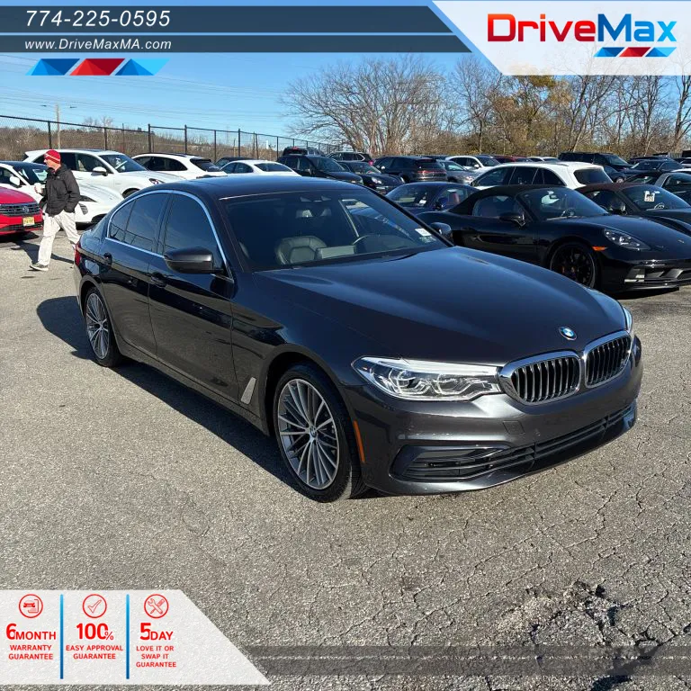 Gray 2019 BMW 5 Series 540i xDrive Sedan 4D for sale in West Bridgewater, MA