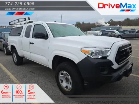 White 2021 Toyota Tacoma Access Cab SR Pickup 4D 6 ft for sale in West Bridgewater, MA