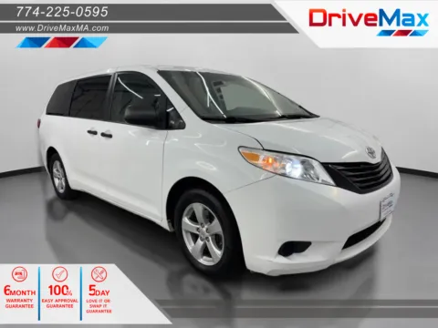 White 2015 Toyota Sienna L Minivan 4D for sale in West Bridgewater, MA