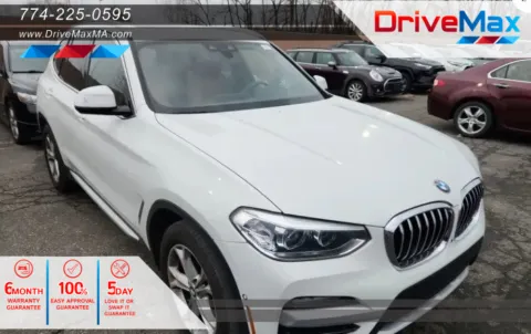 White 2021 BMW X3 xDrive30i Sport Utility 4D for sale in West Bridgewater, MA