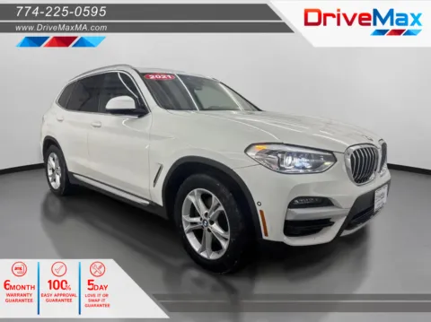 White 2021 BMW X3 xDrive30i Sport Utility 4D for sale in West Bridgewater, MA