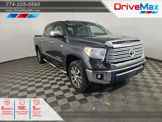 Gray 2016 Toyota Tundra CrewMax Limited Pickup 4D 5 1/2 ft for sale in West Bridgewater, MA