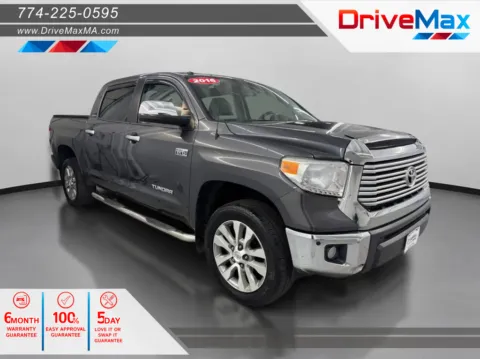 Gray 2016 Toyota Tundra CrewMax Limited Pickup 4D 5 1/2 ft for sale in West Bridgewater, MA