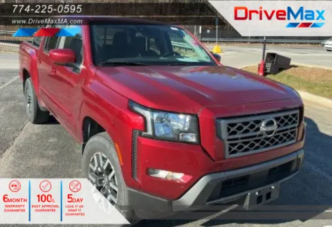 Red 2022 Nissan Frontier Crew Cab SV Pickup 4D 5 ft for sale in West Bridgewater, MA