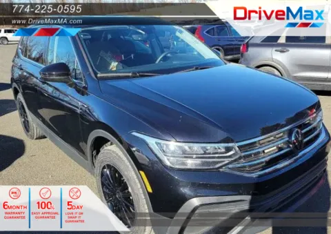 Black 2022 Volkswagen Tiguan SE Sport Utility 4D for sale in West Bridgewater, MA