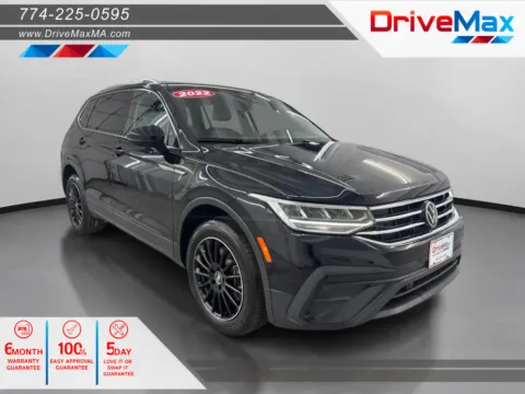 Black 2022 Volkswagen Tiguan SE Sport Utility 4D for sale in West Bridgewater, MA