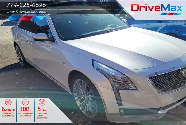 White 2017 Cadillac CT6 3.0 Twin Turbo Premium Luxury Sedan 4D for sale in West Bridgewater, MA