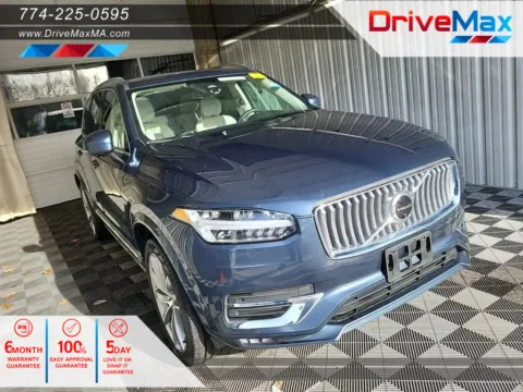 Blue 2023 Volvo XC90 B6 Plus Bright Theme Sport Utility 4D for sale in West Bridgewater, MA